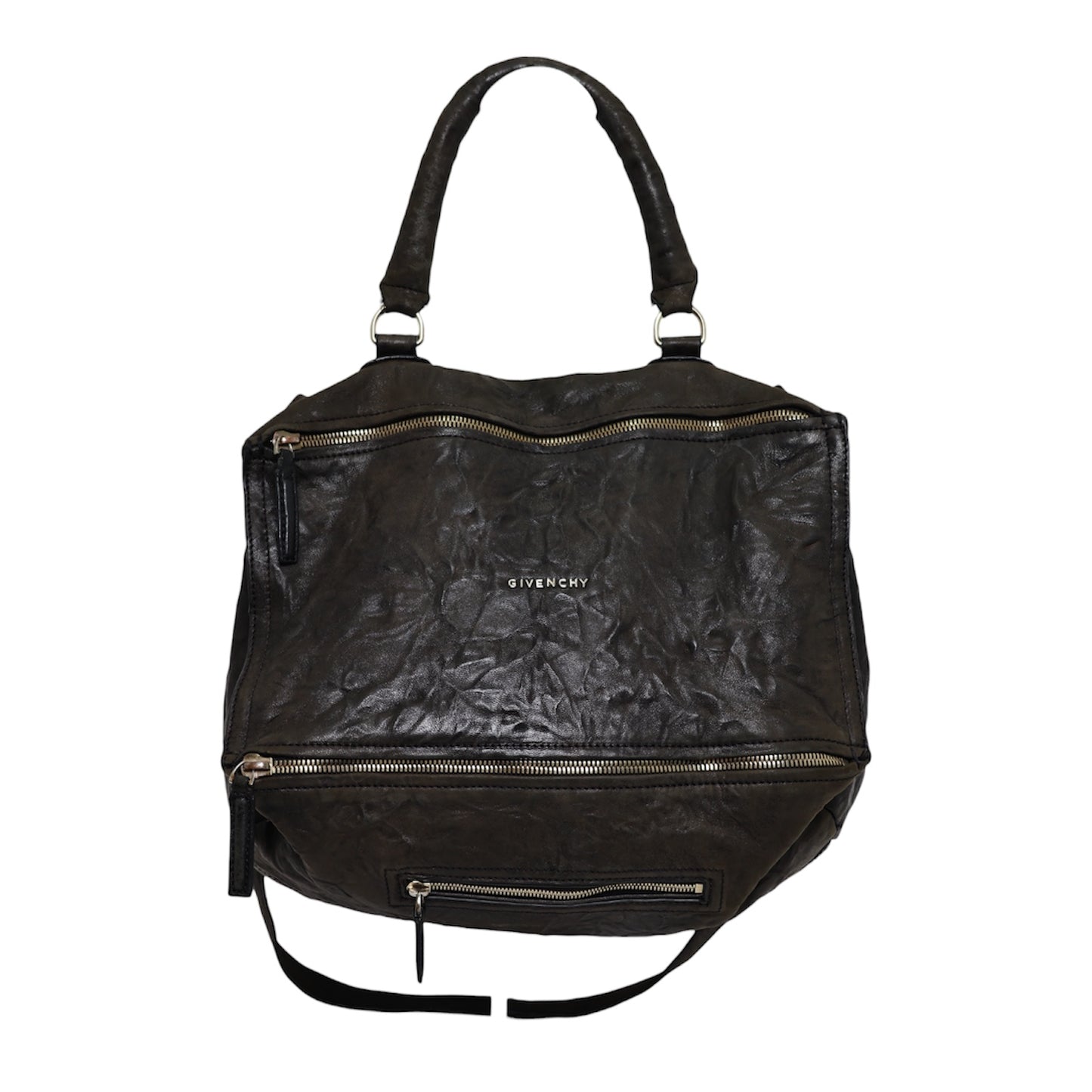 Givenchy Pandora Leather Large Bag with Strap