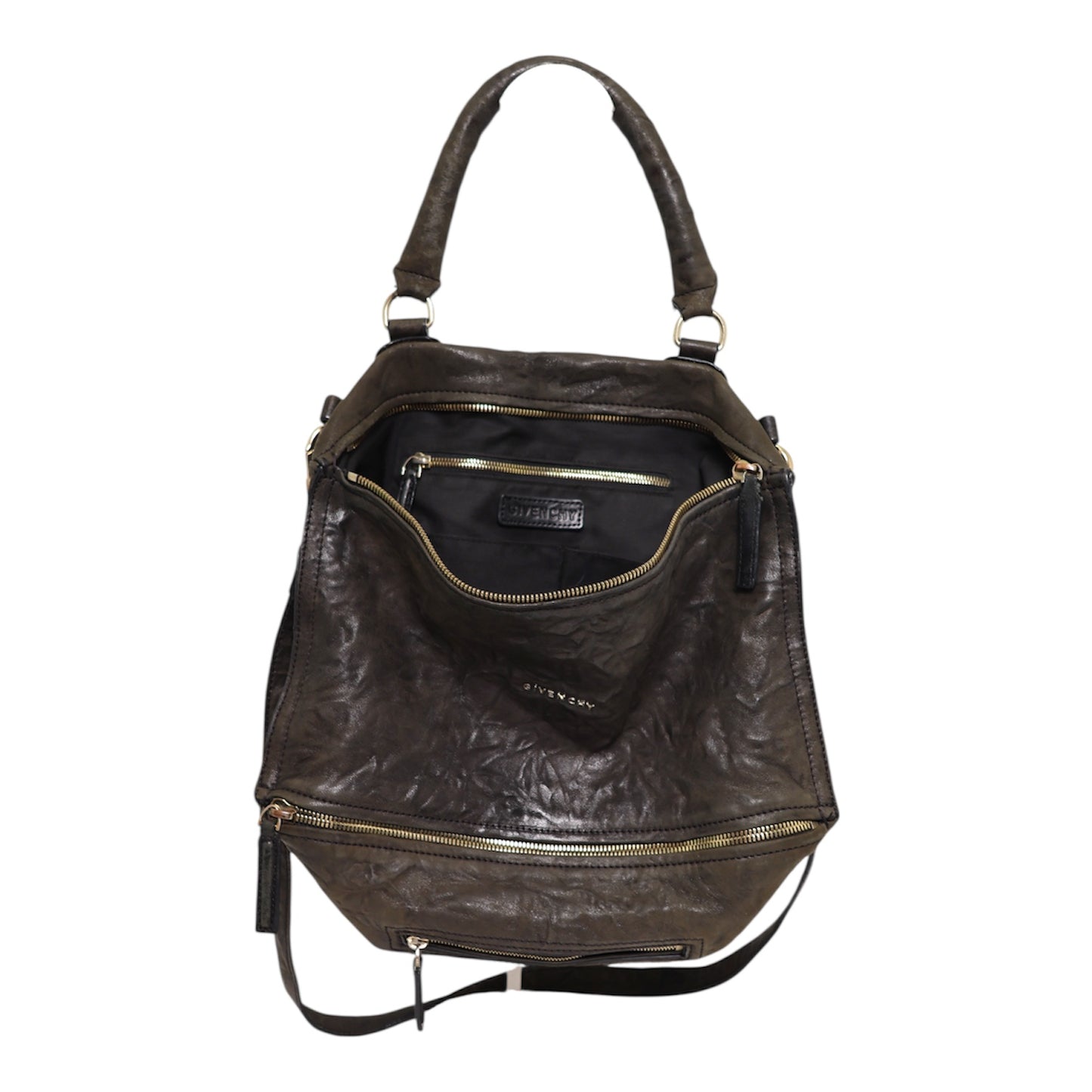 Givenchy Pandora Leather Large Bag with Strap