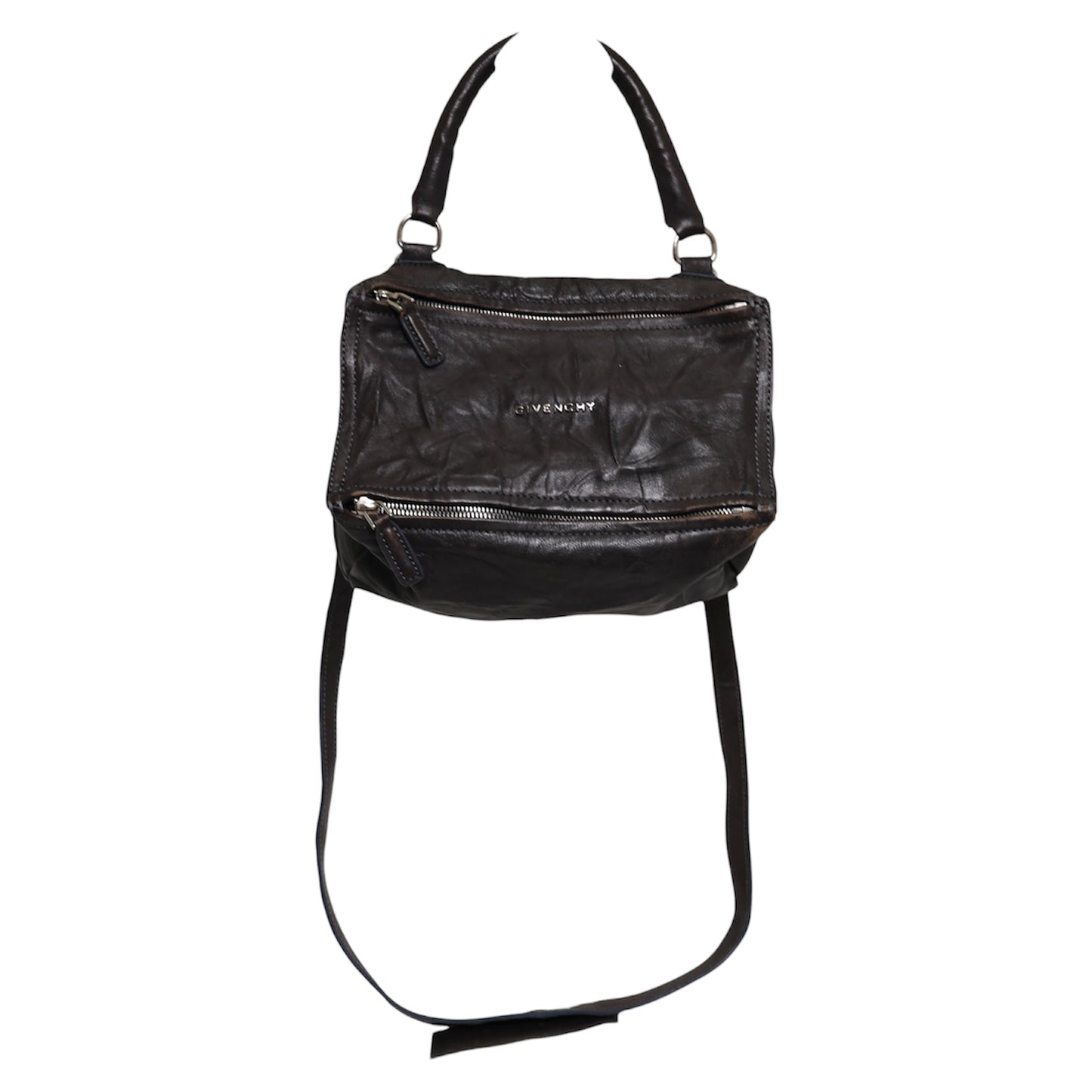 Givenchy Pandora Leather Medium Bag with Strap