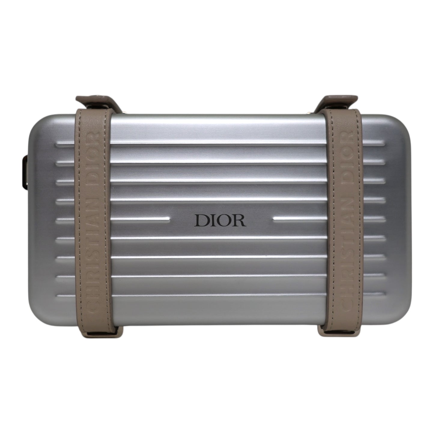 Dior x Rimowa Metal Crossbody Clutch Bag