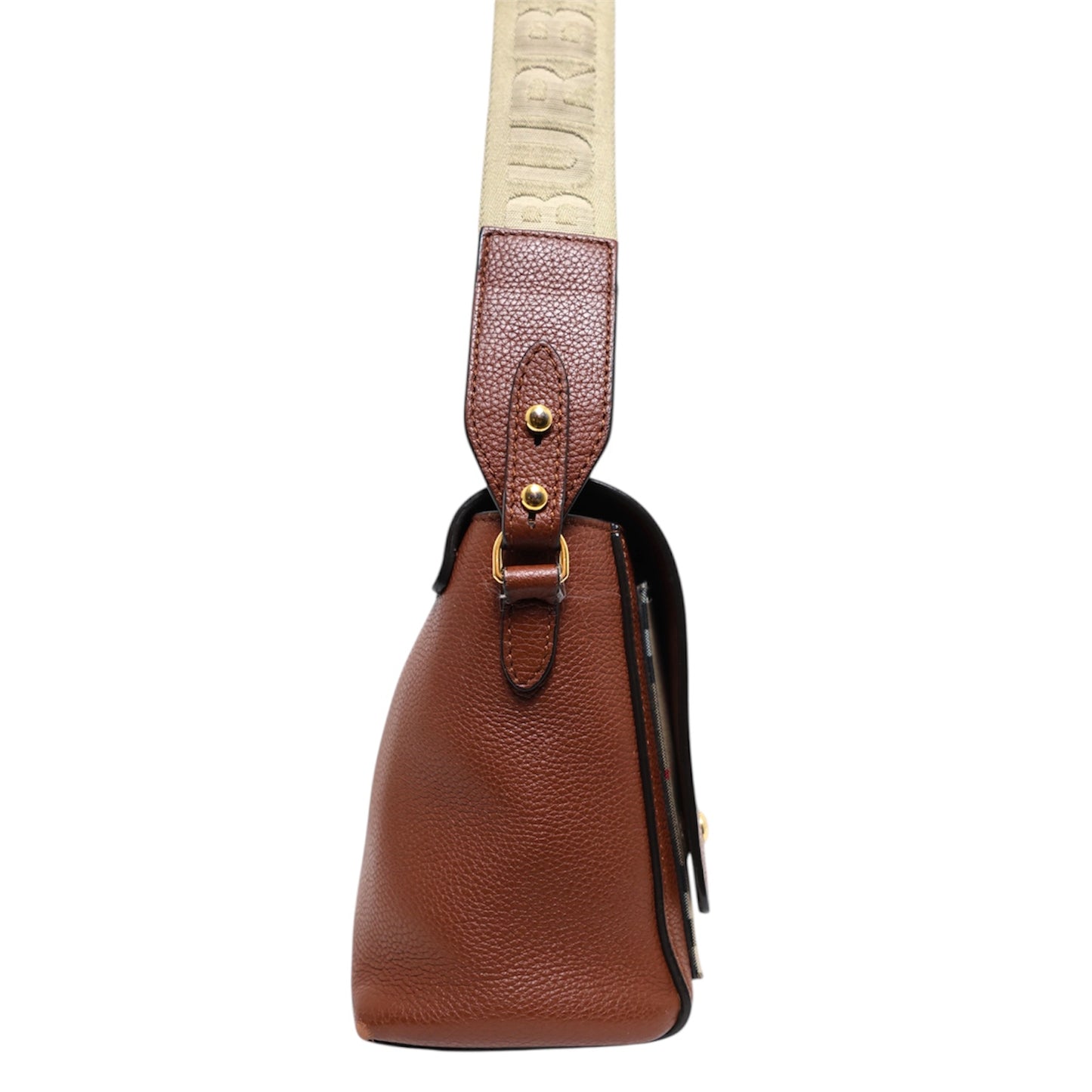 Burberry Note Nova Check Shoulder Bag