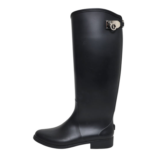 Salvatore Ferragamo Rubber Rain Boots (Size 8)