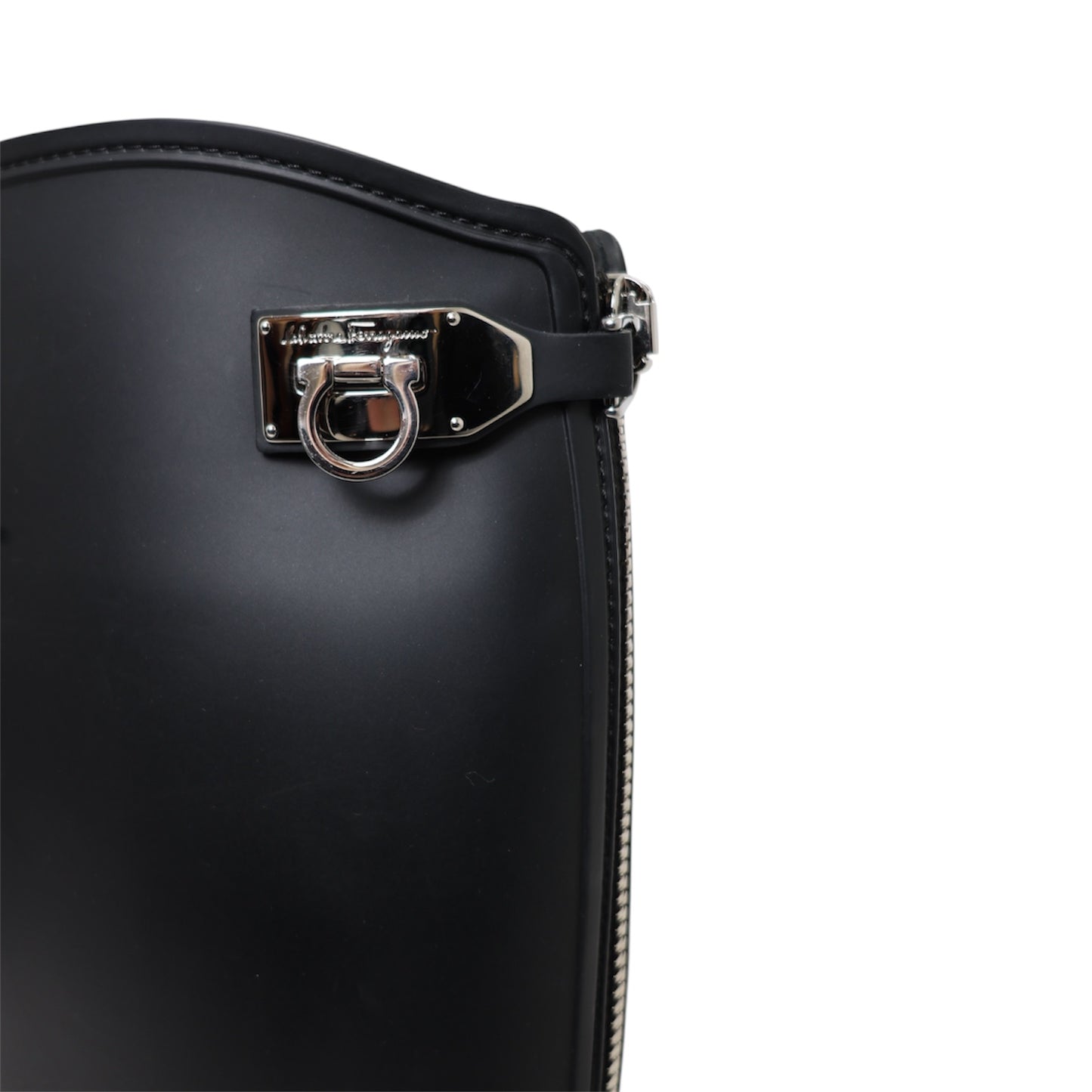 Salvatore Ferragamo Rubber Rain Boots (Size 8)