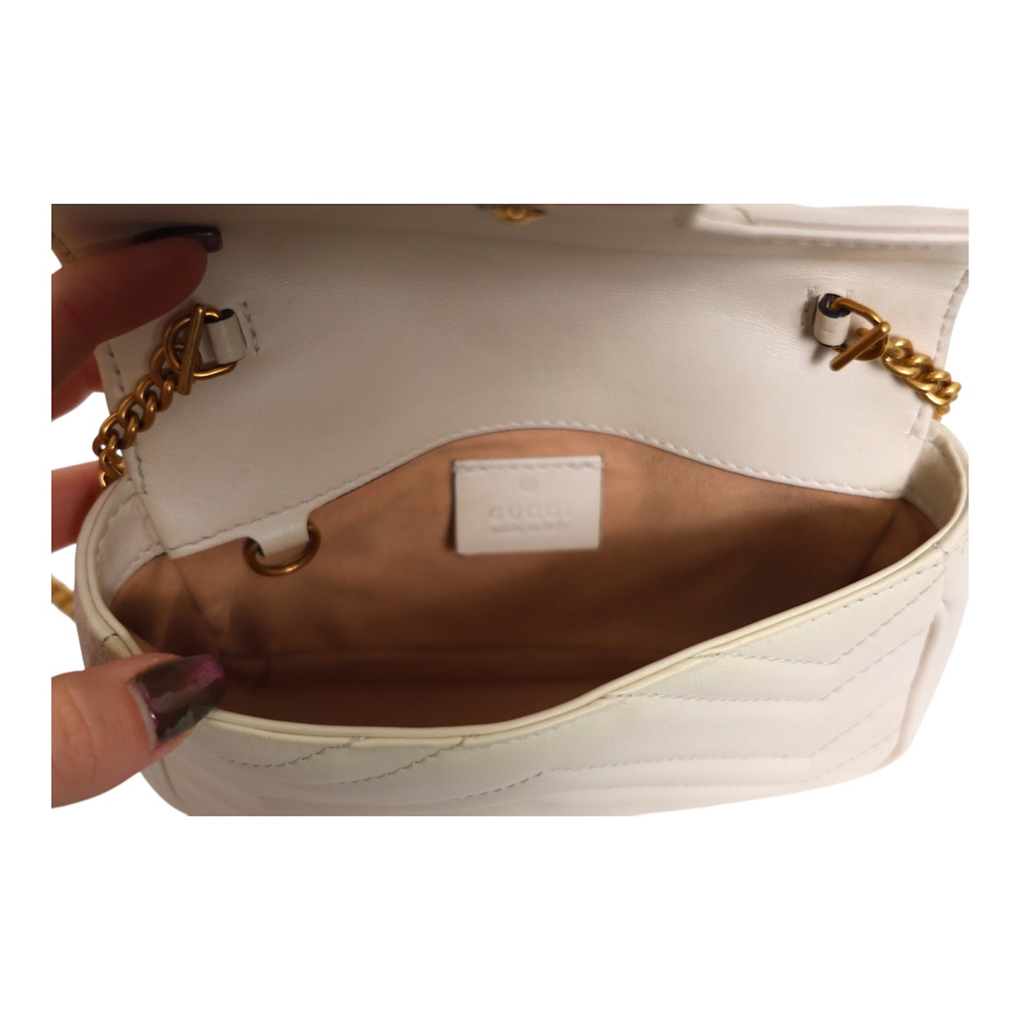 Gucci GG Marmont Mini Quilted Leather Bag