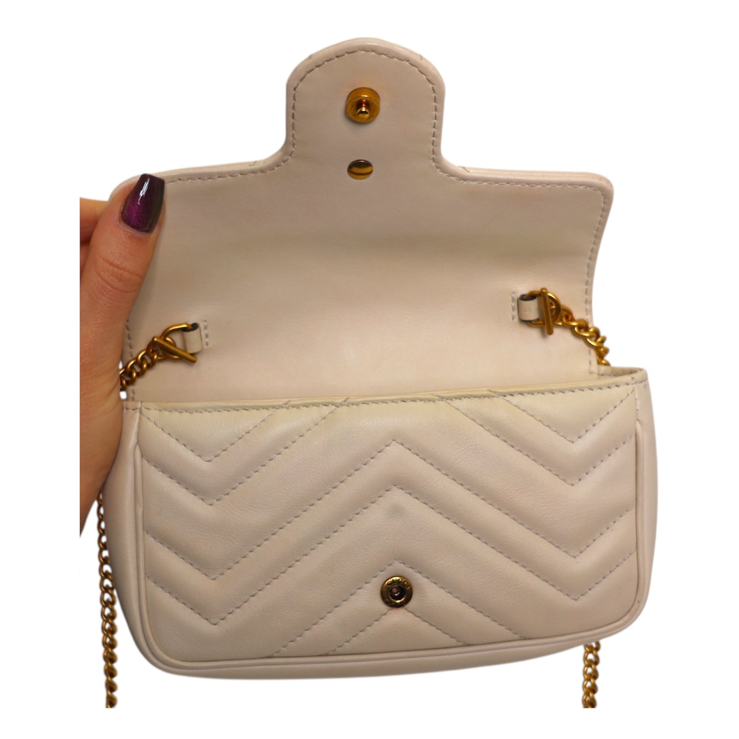 Gucci GG Marmont Mini Quilted Leather Bag