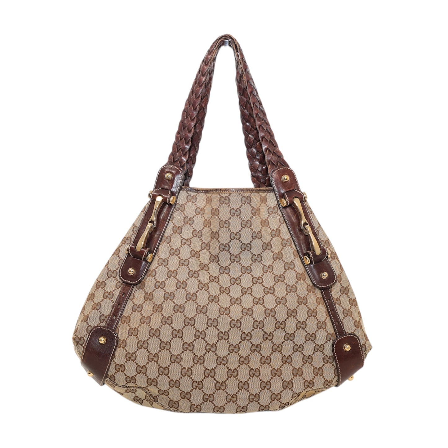 Gucci GG Monogram Canvas Hobo Bag