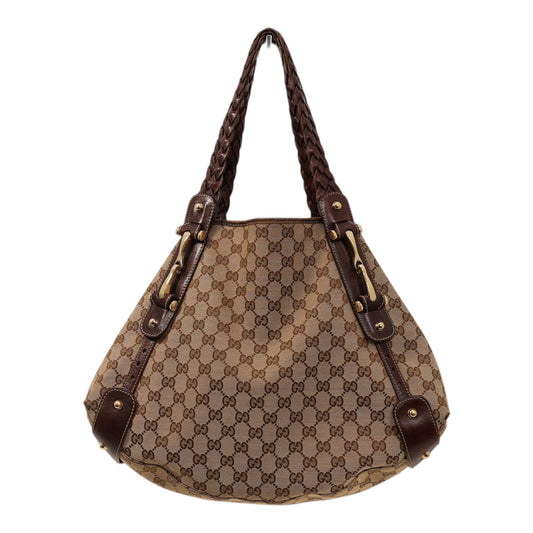 Gucci GG Monogram Canvas Hobo Bag