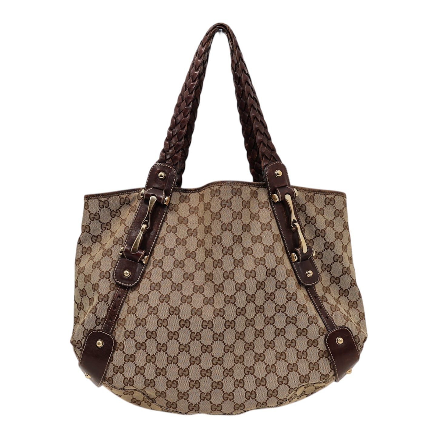 Gucci GG Monogram Canvas Hobo Bag