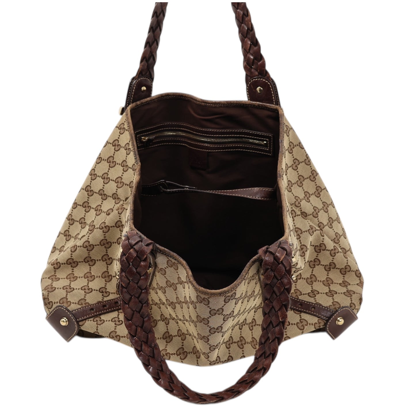 Gucci GG Monogram Canvas Hobo Bag