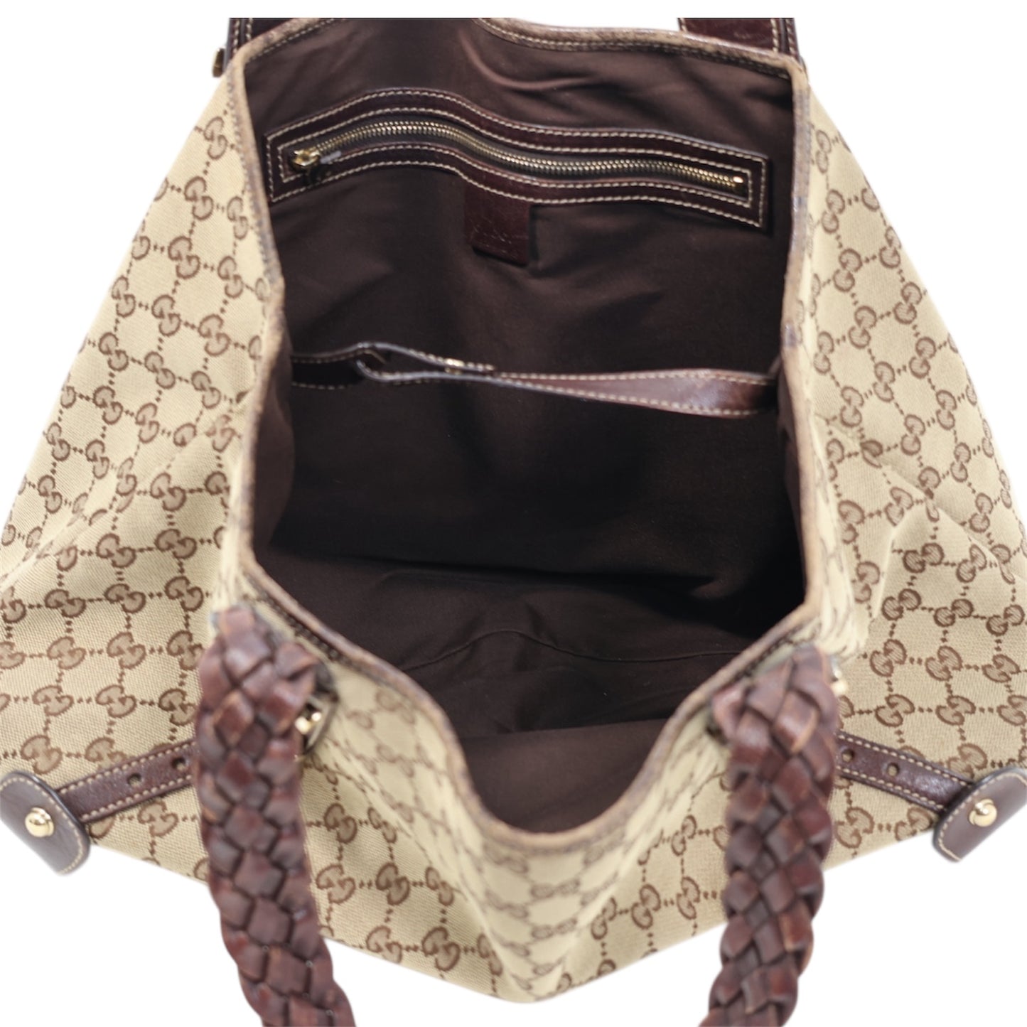 Gucci GG Monogram Canvas Hobo Bag