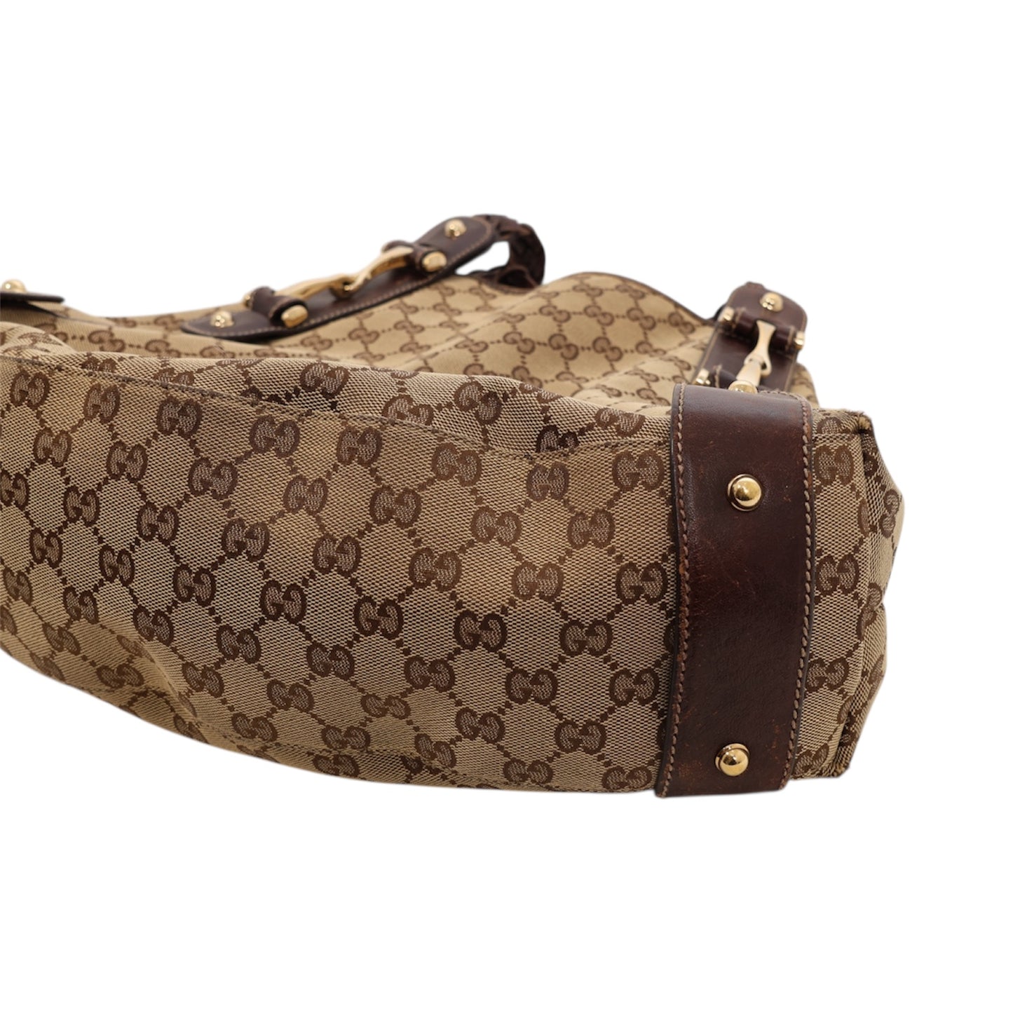 Gucci GG Monogram Canvas Hobo Bag