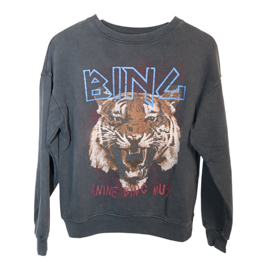 Anine Bing Tiger Logo Sweatshirt