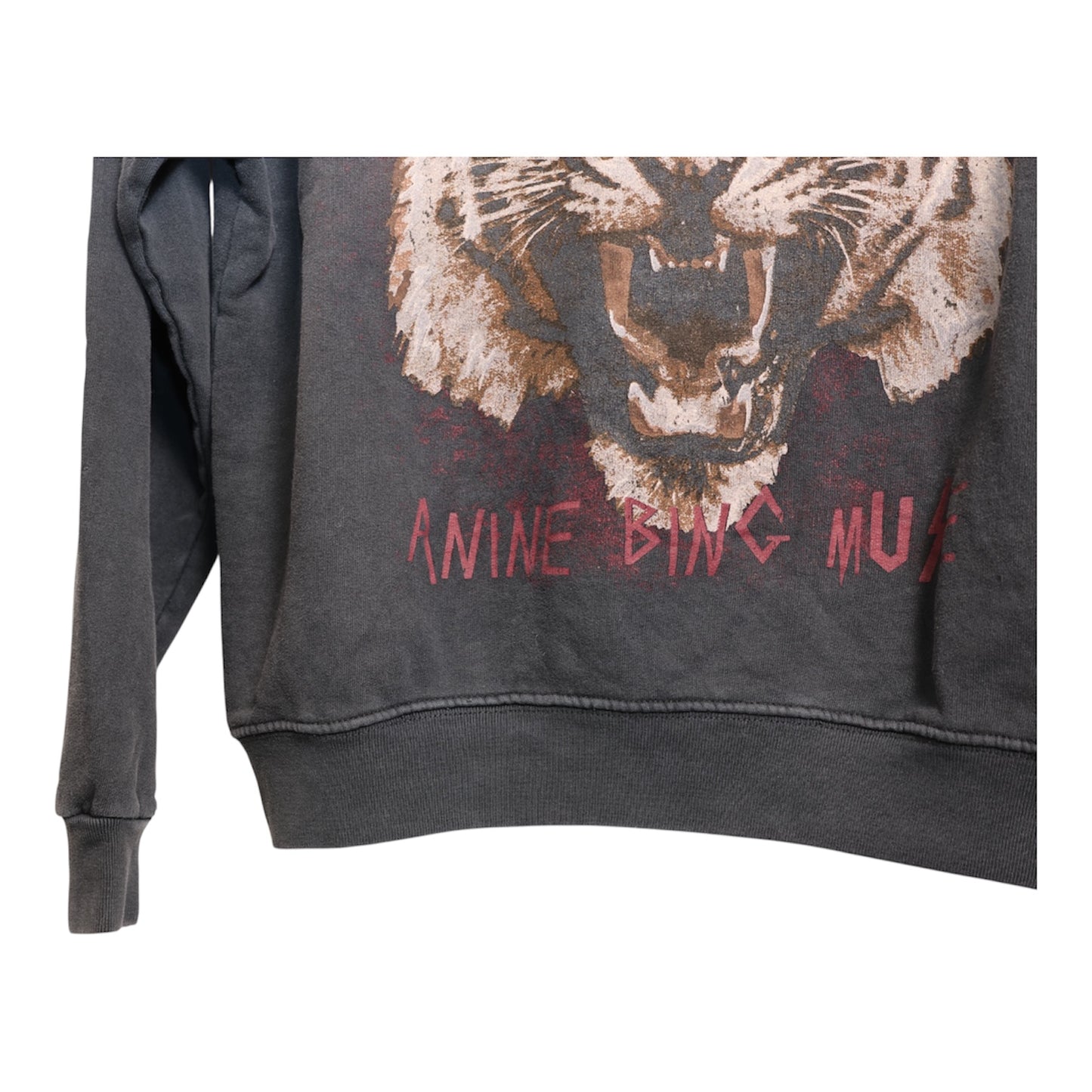 Anine Bing Tiger Logo Sweatshirt