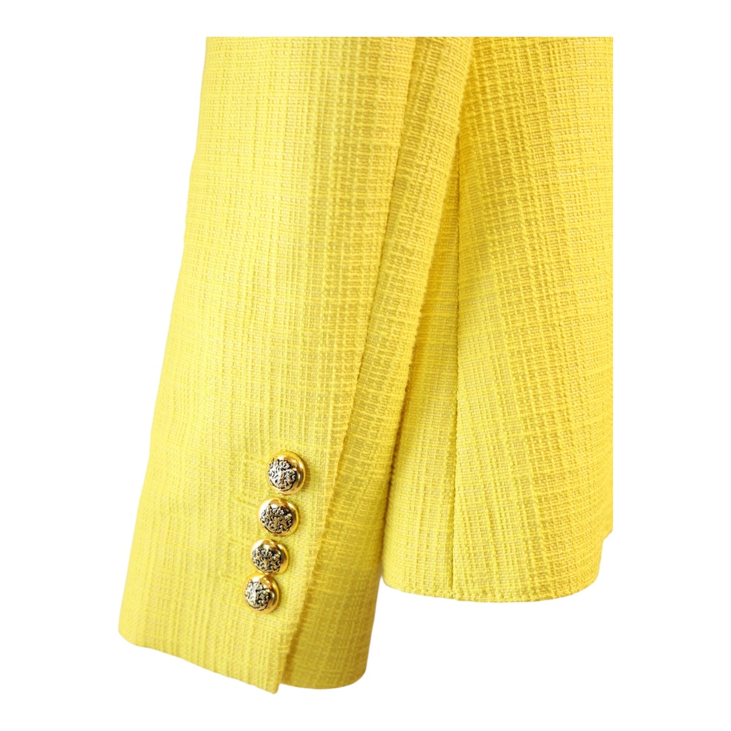 Smythe Yellow Box Pleat Blazer