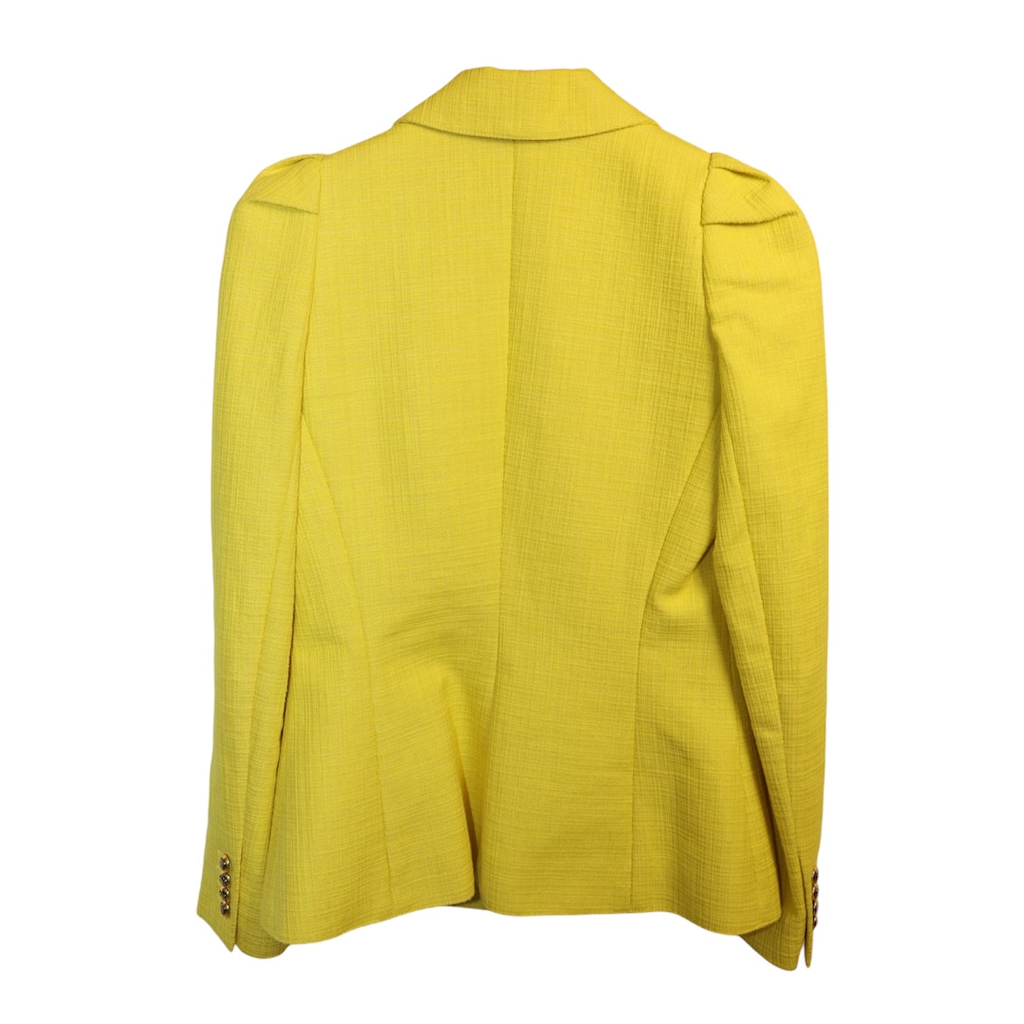 Smythe Yellow Box Pleat Blazer