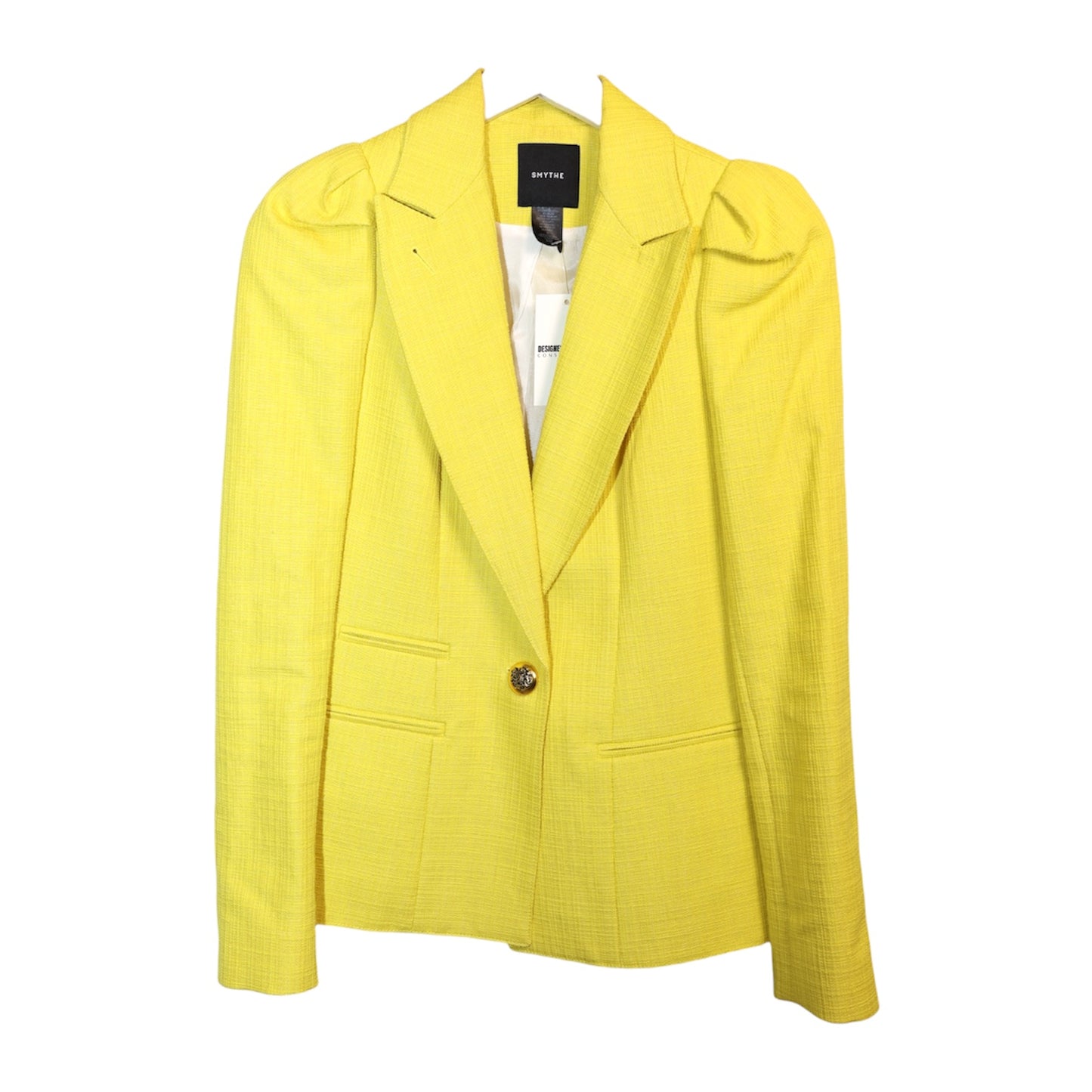 Smythe Yellow Box Pleat Blazer