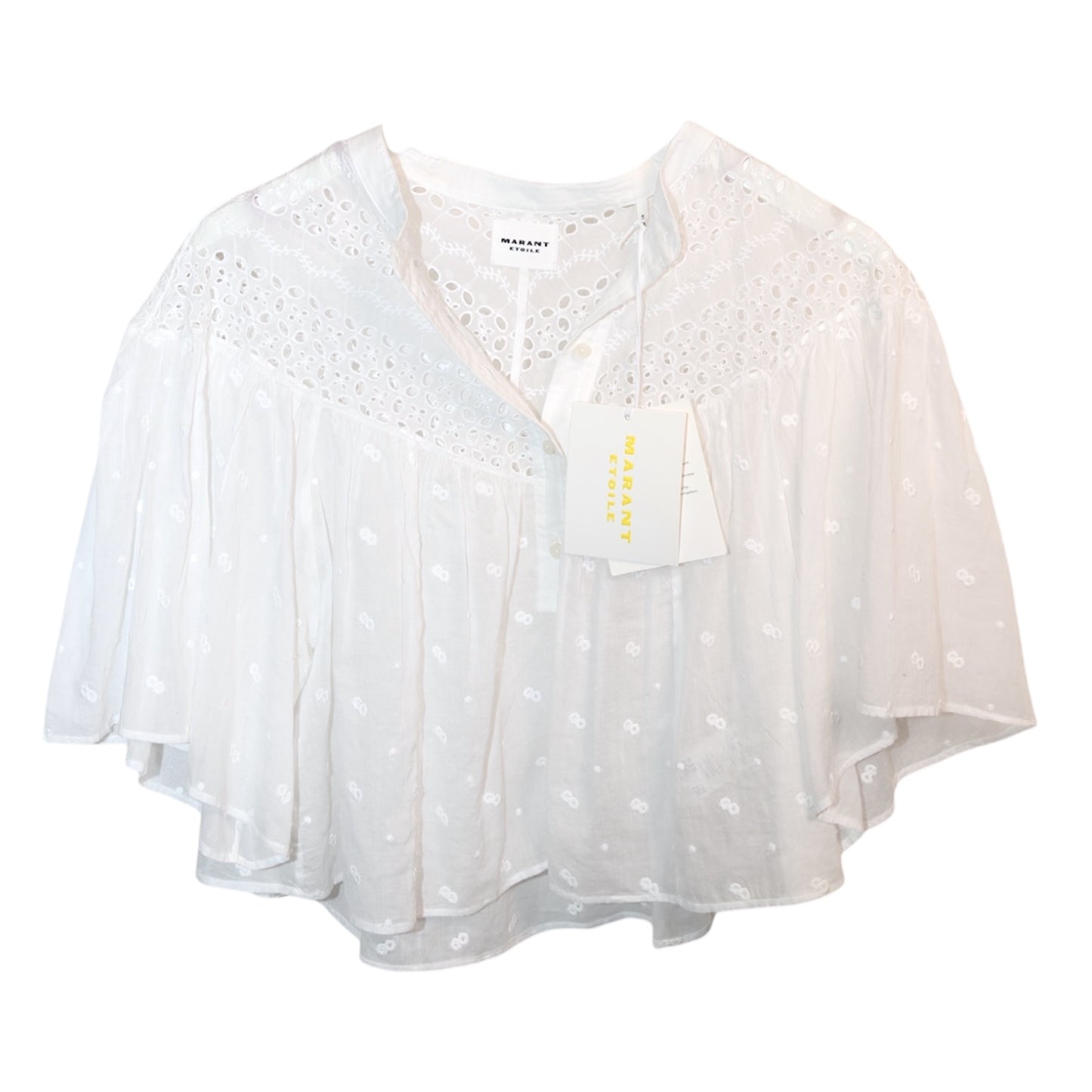 Isabel Marant Etoile Safi Embroidered Top