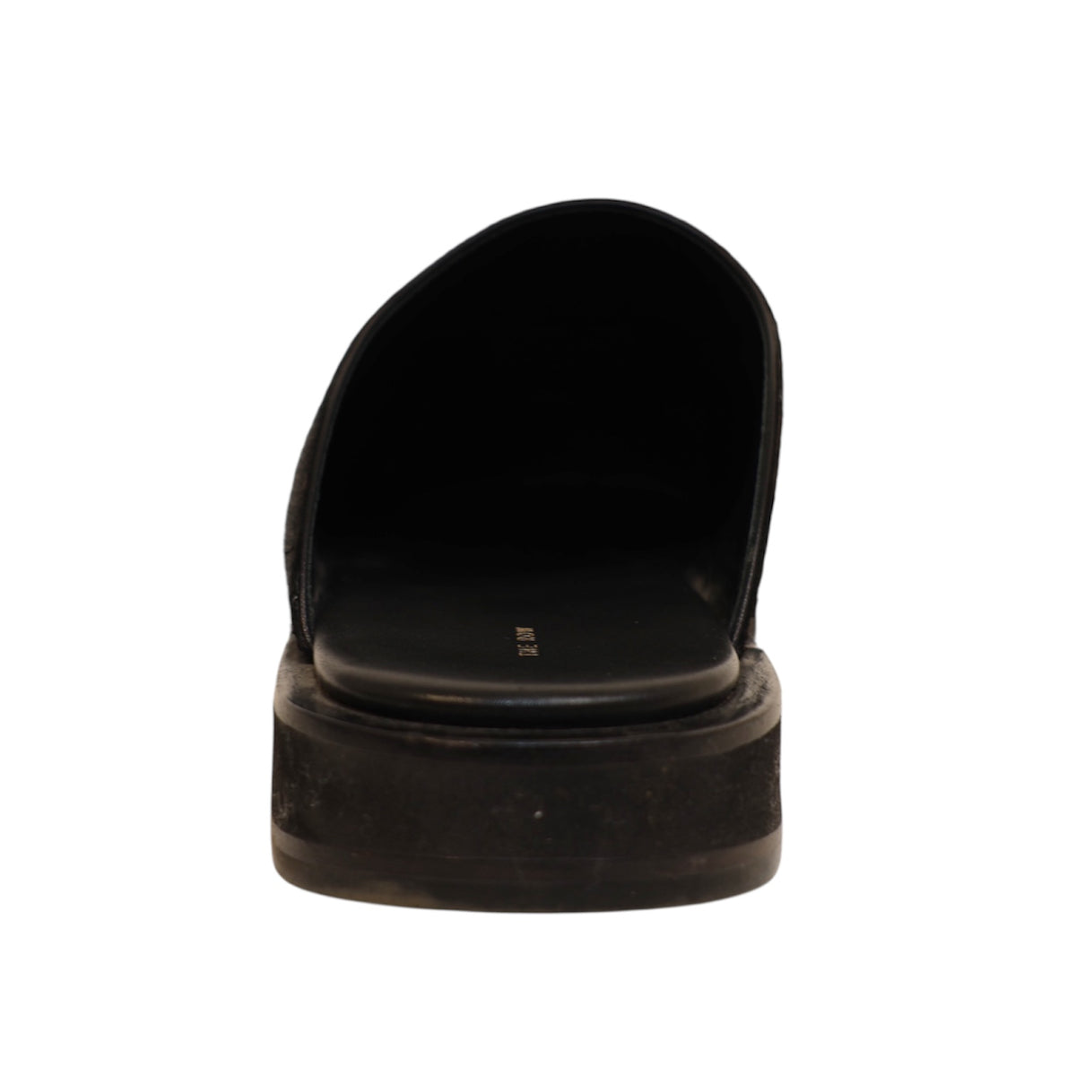 The Row Pony Hair & Leather Sabot Mule (Size 41)