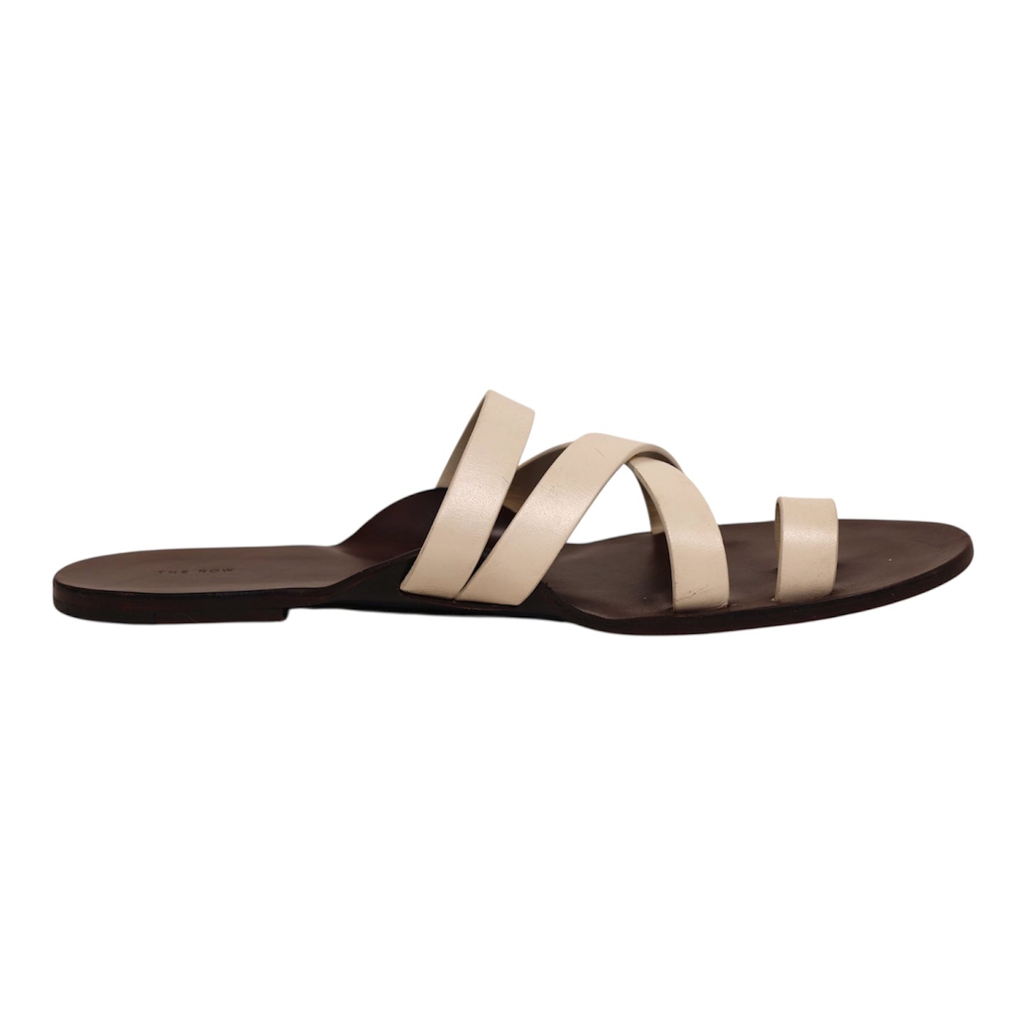 The Row Kris Leather Sandal (Size 41)
