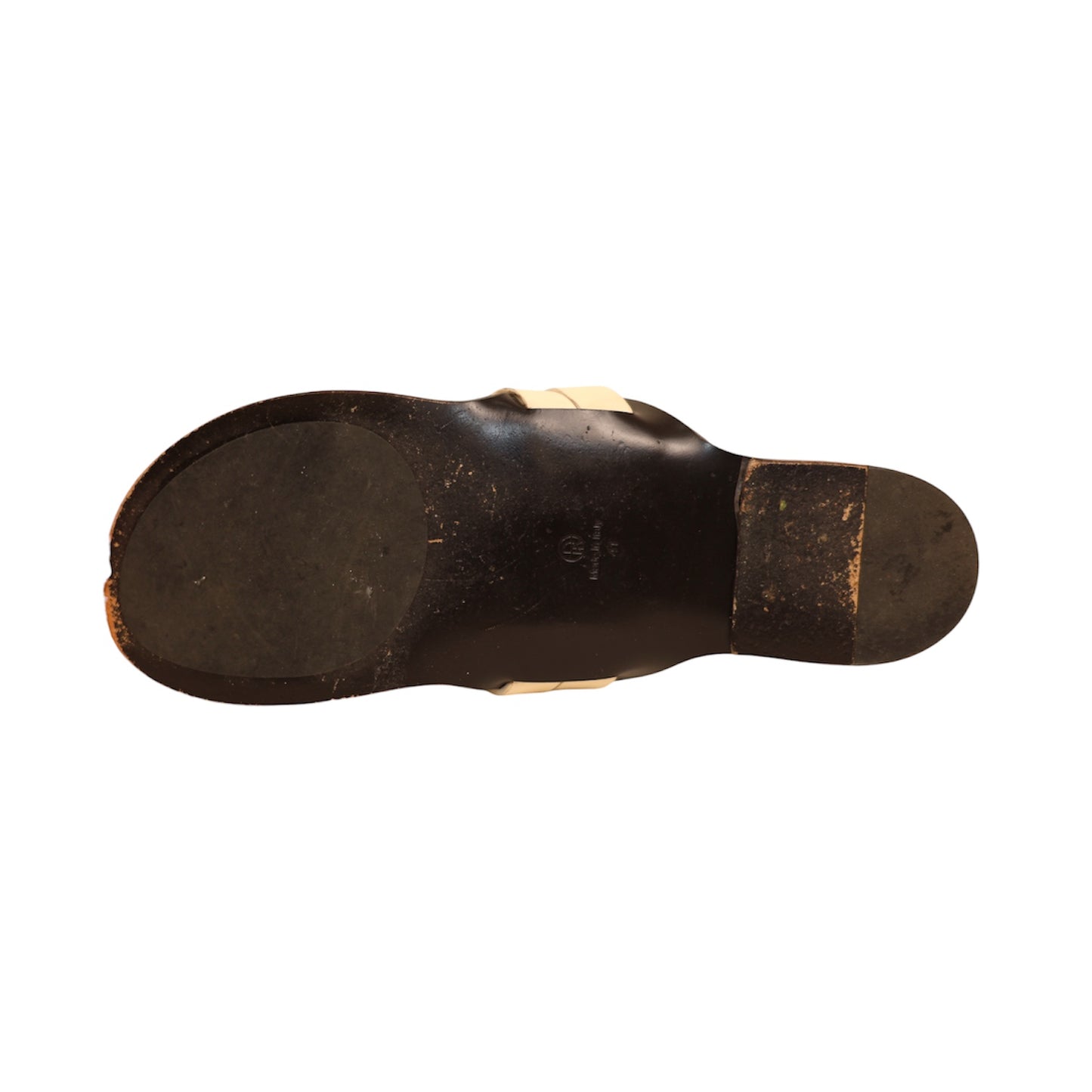 The Row Kris Leather Sandal (Size 41)