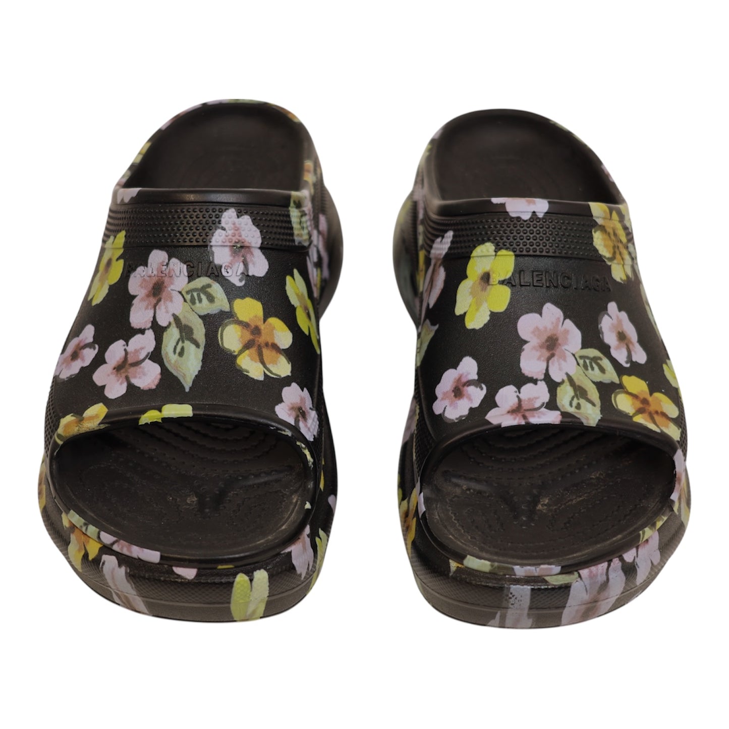Balenciaga x Crocs Floral Pool Slide Sandal (Size 40)