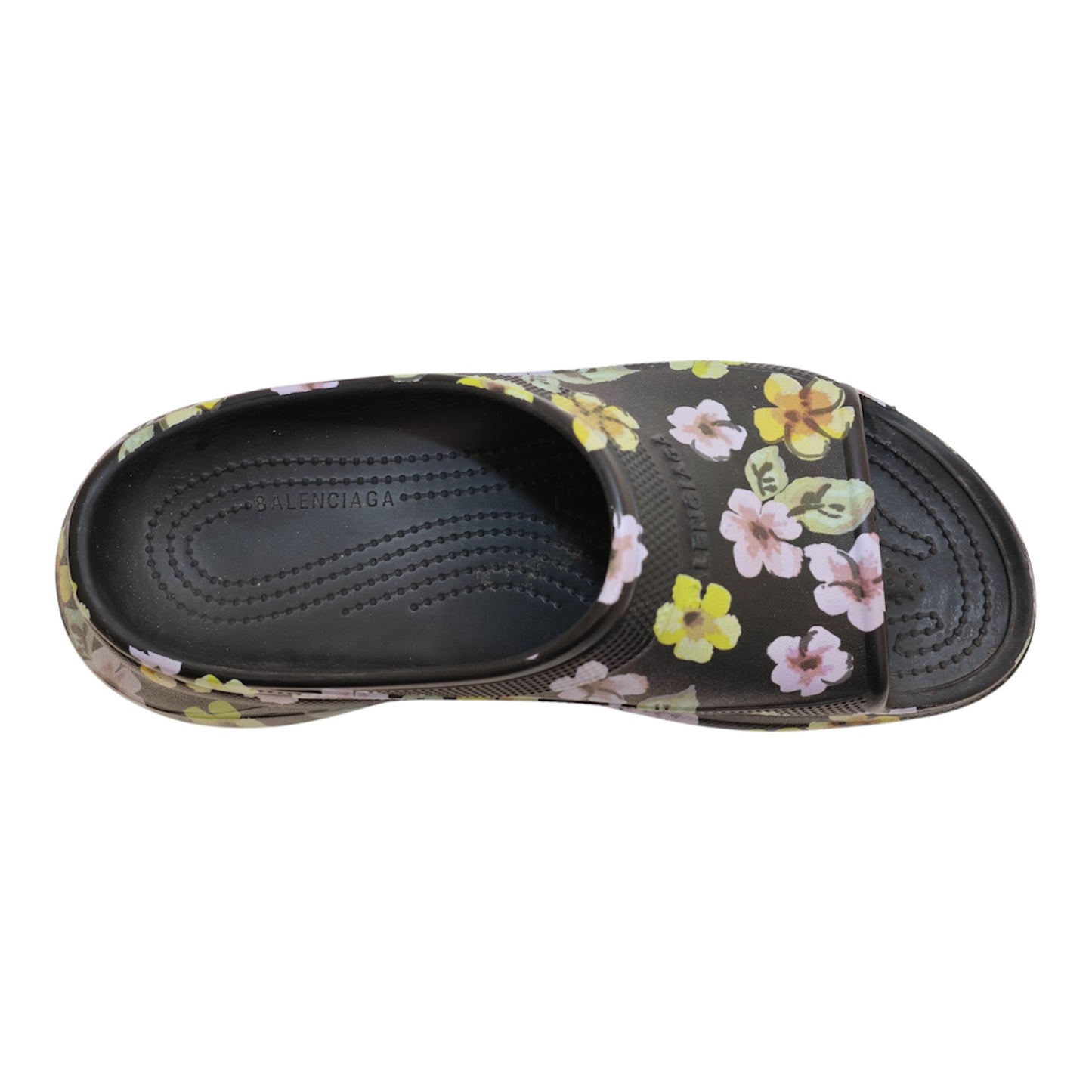 Balenciaga x Crocs Floral Pool Slide Sandal (Size 40)