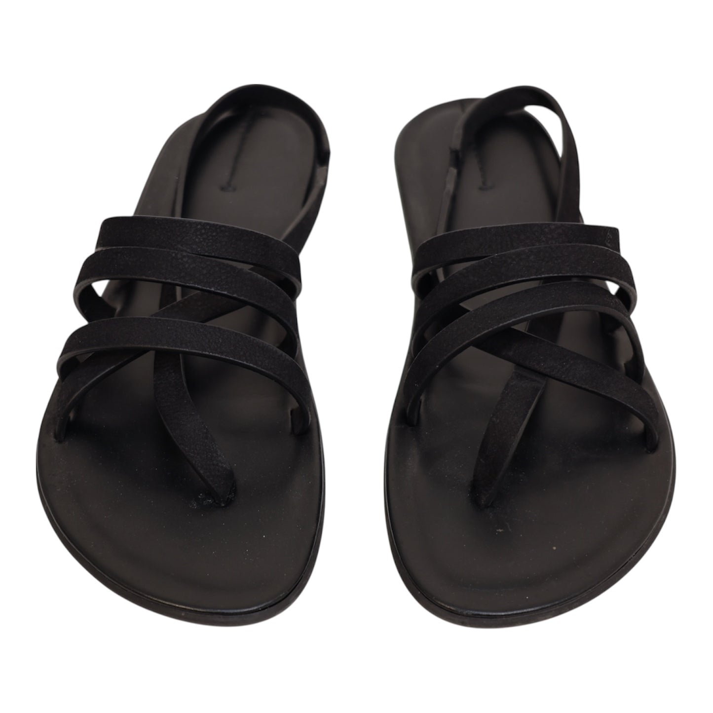 The Row Line Leather Sandal (Size 10.5)