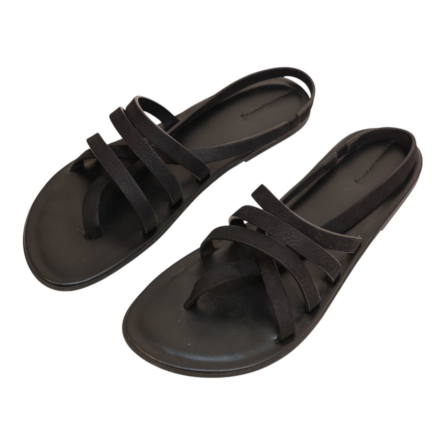 The Row Line Leather Sandal (Size 10.5)