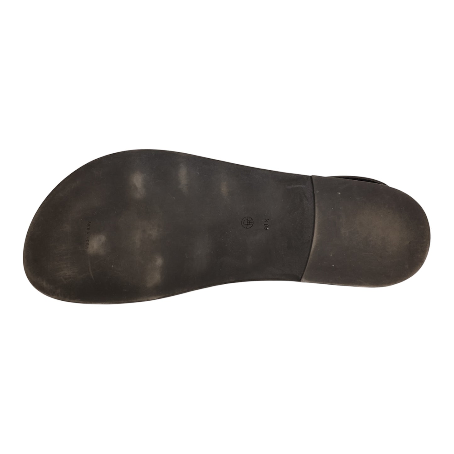 The Row Line Leather Sandal (Size 10.5)