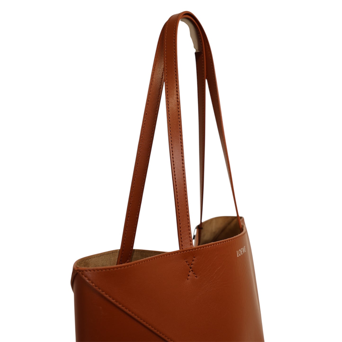 Loewe Puzzle Fold Leather Tote Bag