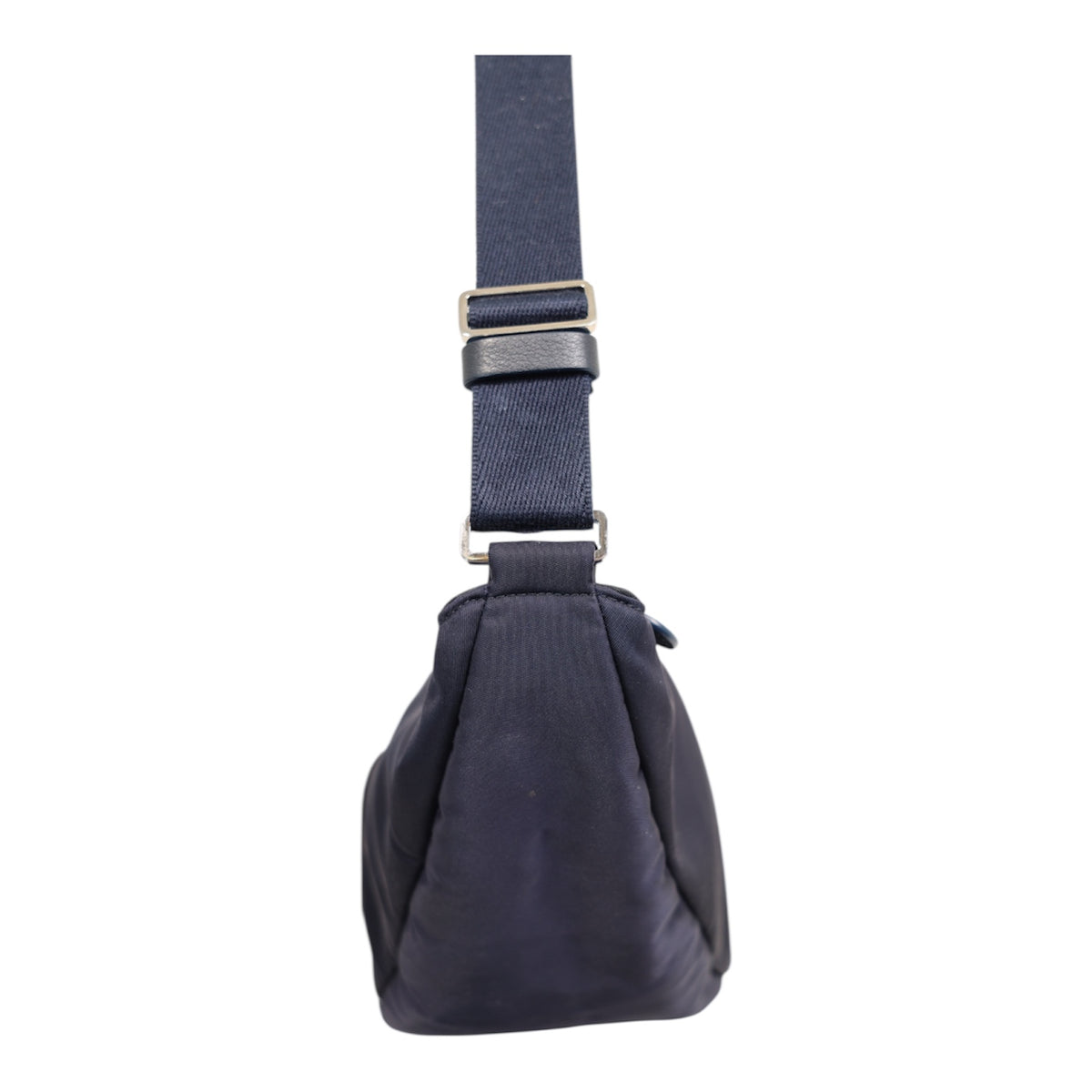 The Row Navy Slouchy Banana Bag