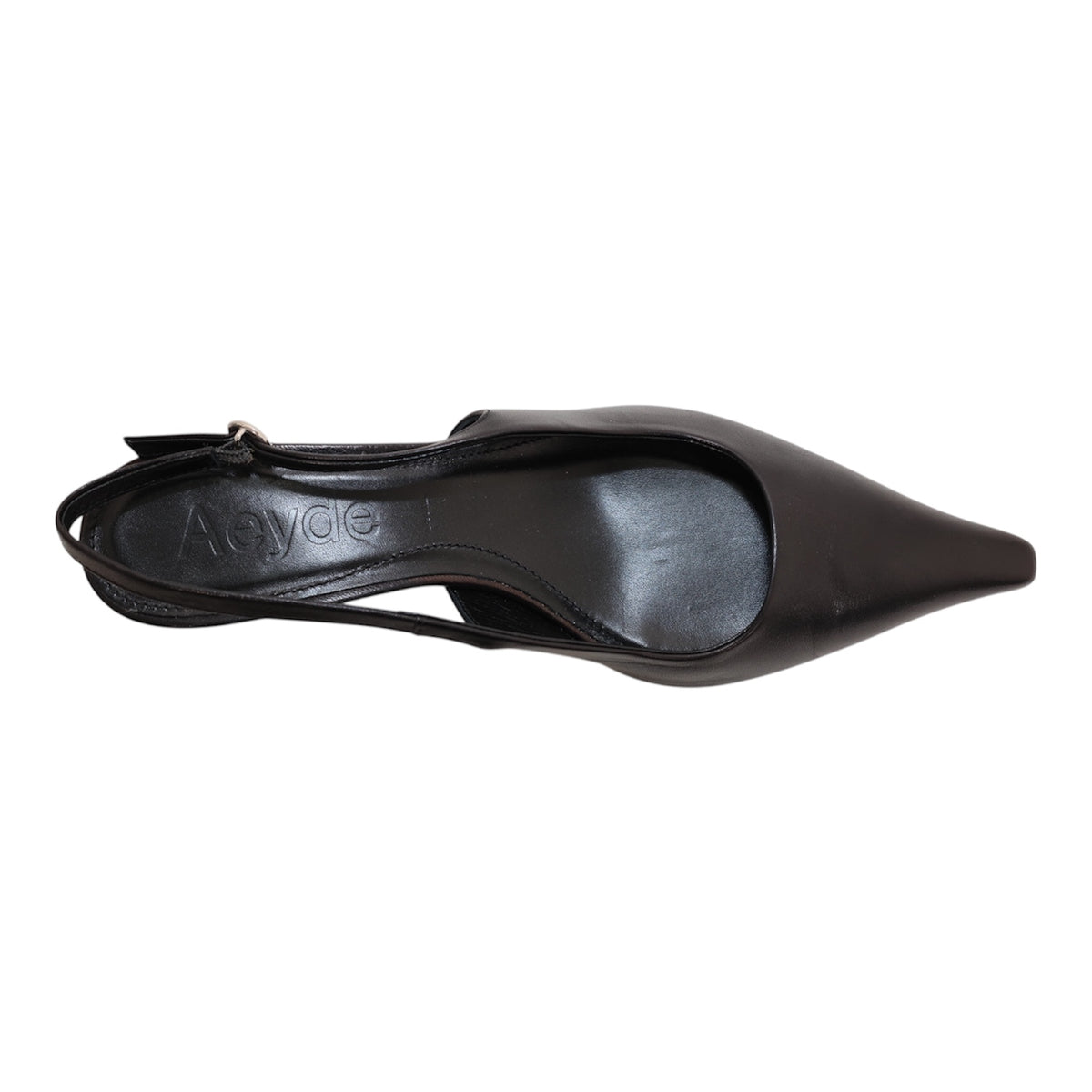 Aeyde Catrina Leather Slingback Pumps (Size 38.5)