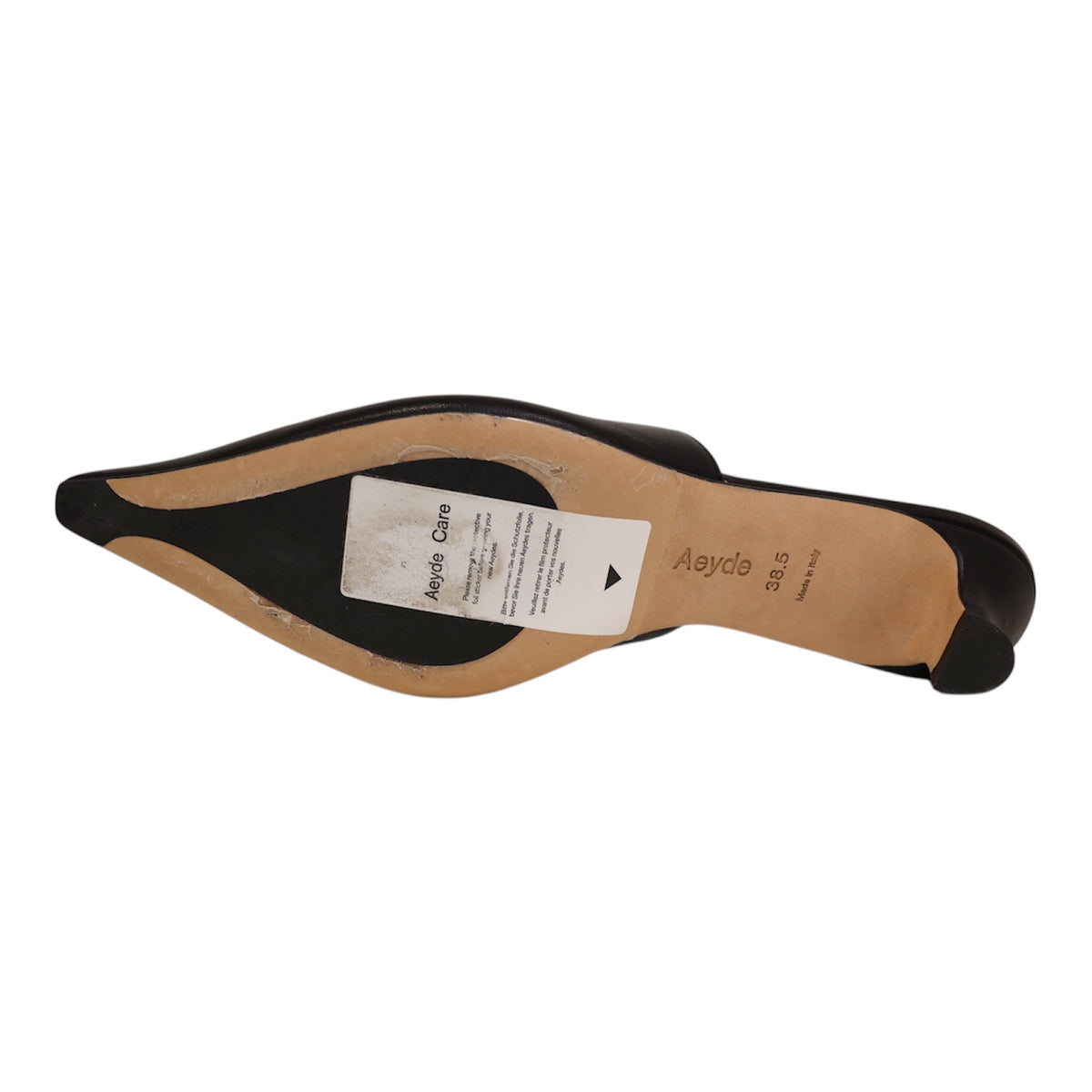 Aeyde Catrina Leather Slingback Pumps (Size 38.5)