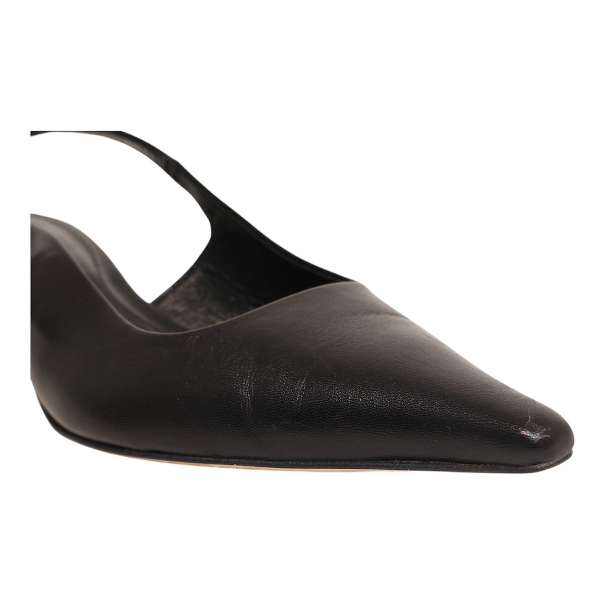Aeyde Catrina Leather Slingback Pumps (Size 38.5)