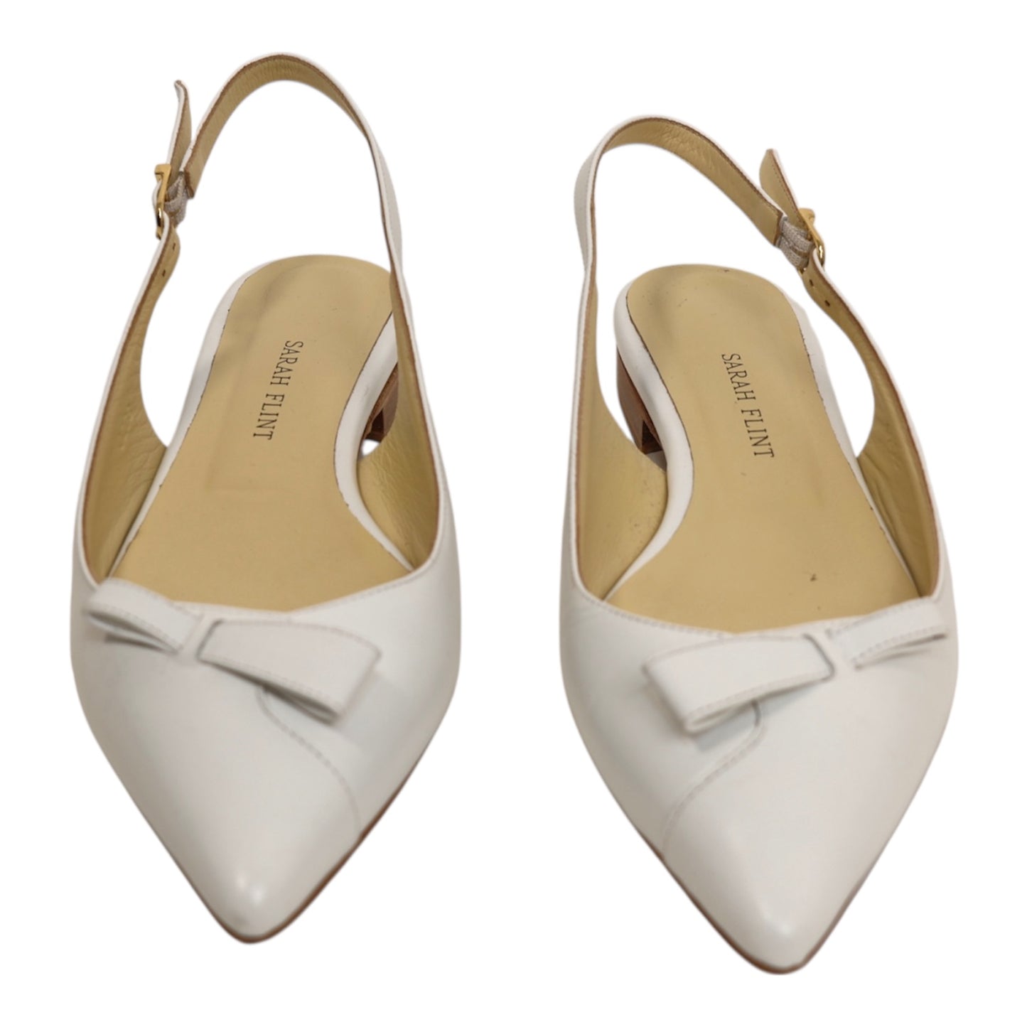 Sarah Flint Natalie Slingback Flats (Size 39)