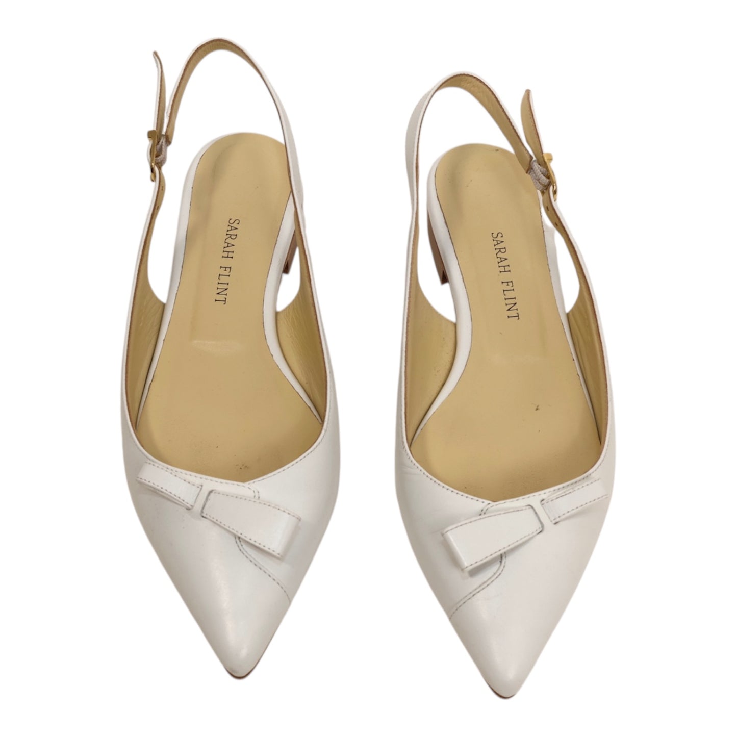Sarah Flint Natalie Slingback Flats (Size 39)