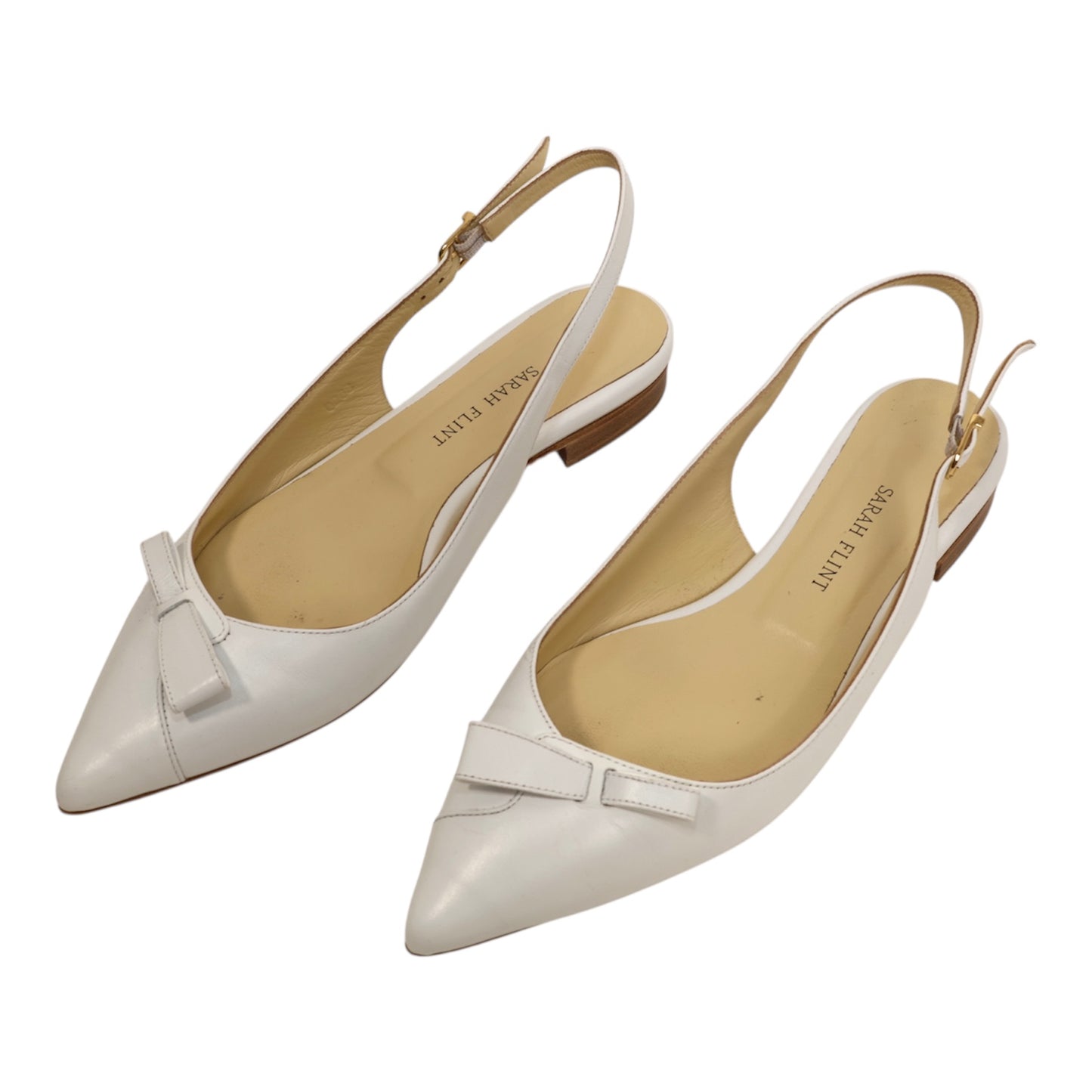 Sarah Flint Natalie Slingback Flats (Size 39)