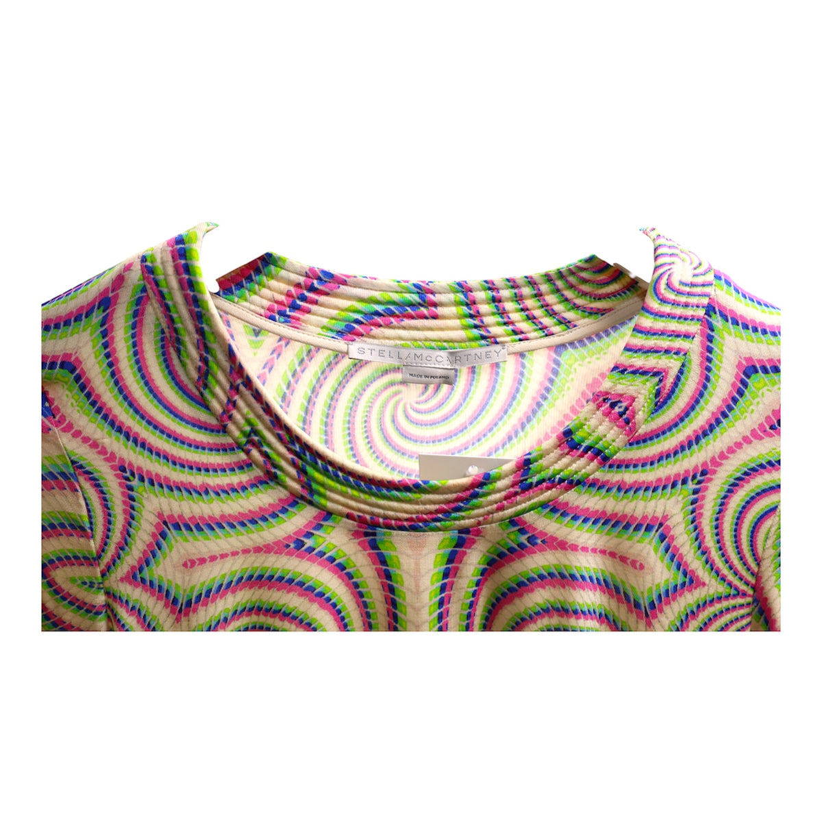 Stella McCartney Hallucinogenic Printed Top