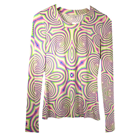 Stella McCartney Hallucinogenic Printed Top