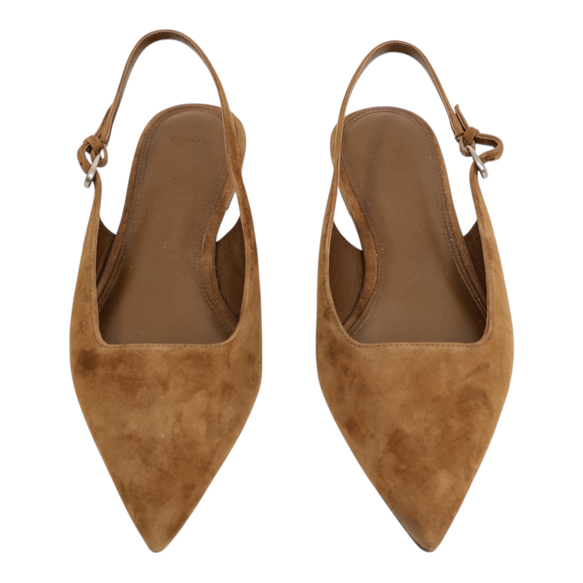 Vince Gracy Suede Slingback Flats (Size 9)