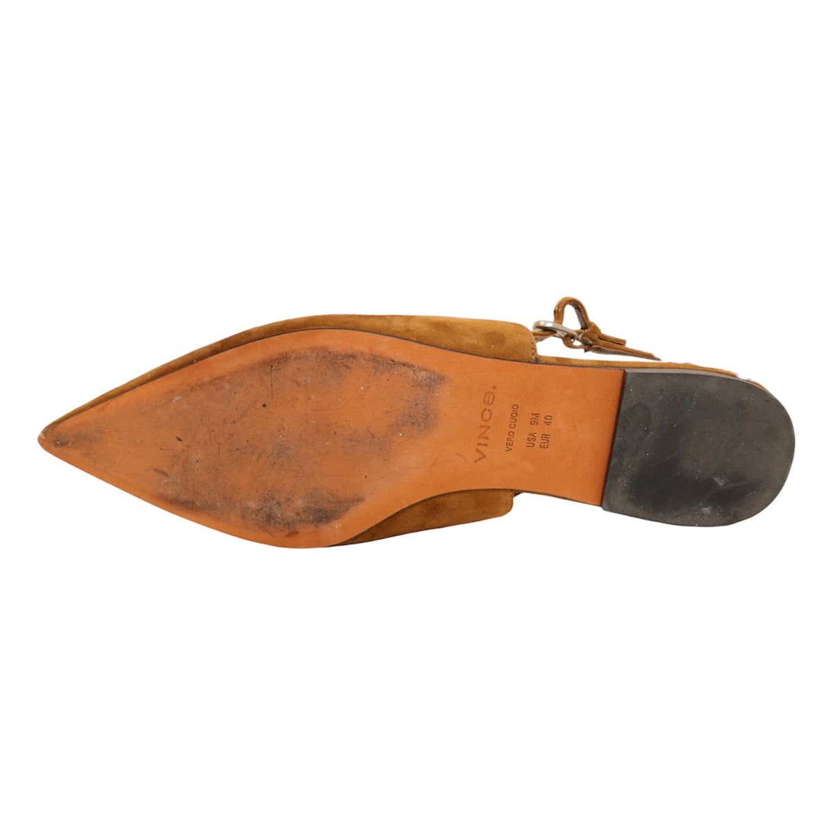 Vince Gracy Suede Slingback Flats (Size 9)