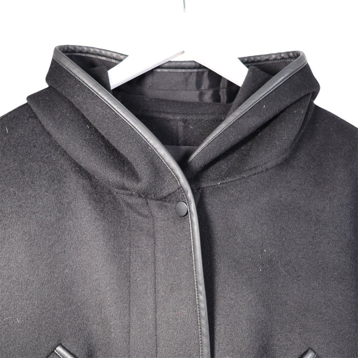 Maje Gangmille Oversized Wool-Blend Jacket