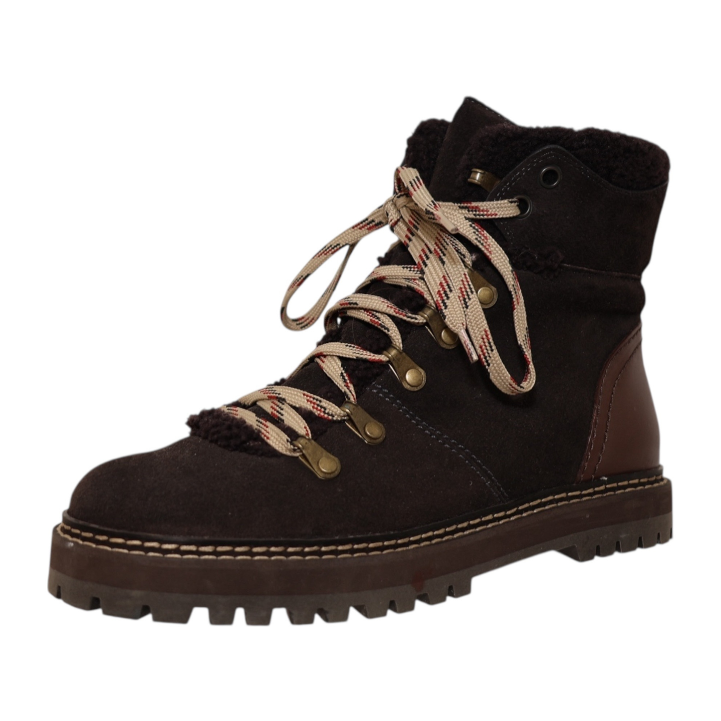 See by Chloe Eileen Brown Suede Boots (Size 40)