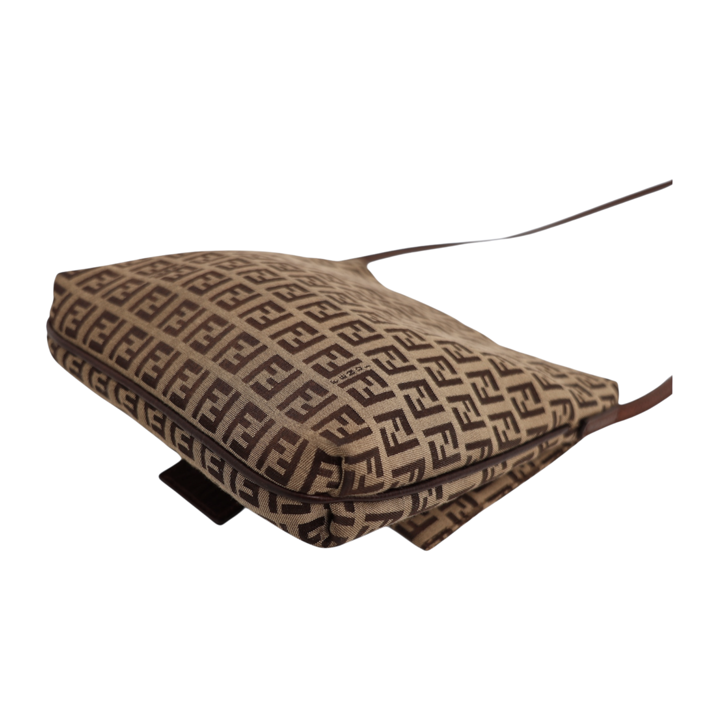 Fendi Zucchino FF Messenger Bag Vintage