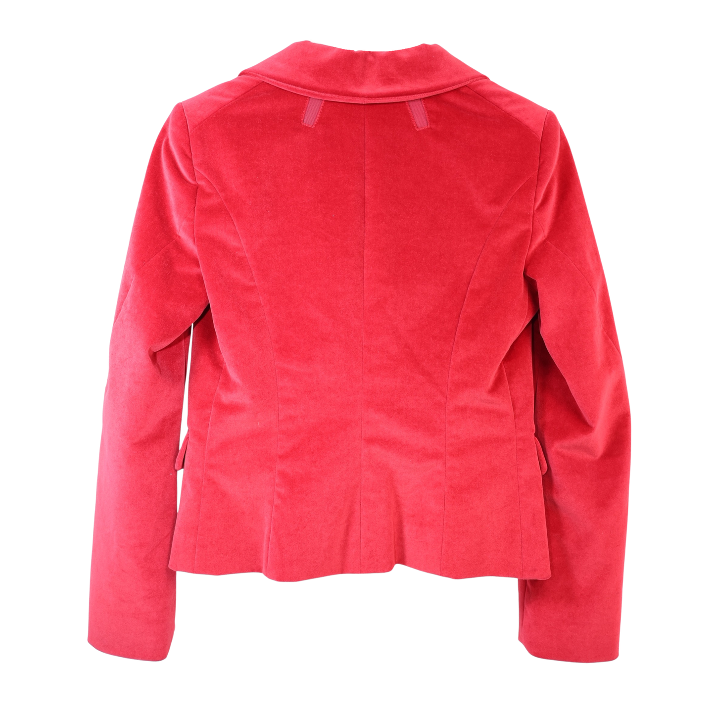 Celine Red Velvet Blazer