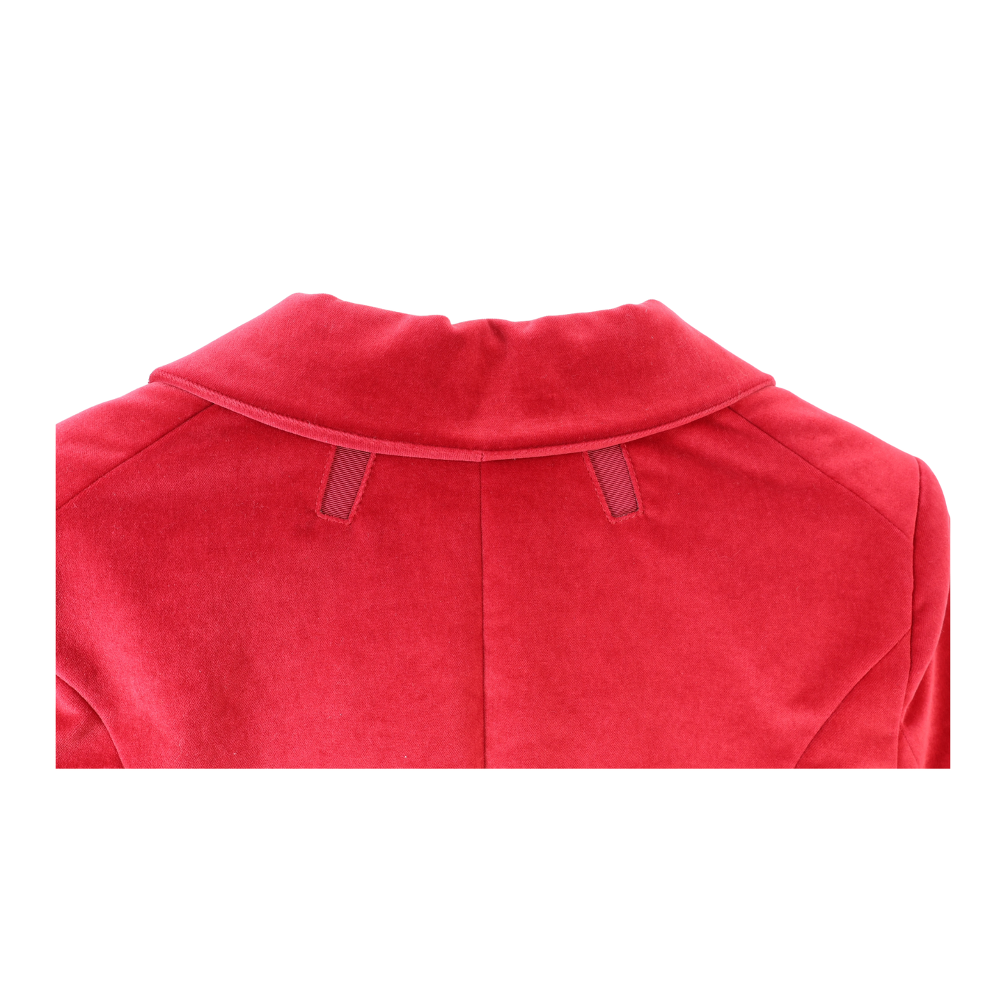 Celine Red Velvet Blazer