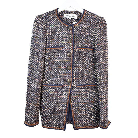Veronica Beard Alessia Tweed Boucle Jacket