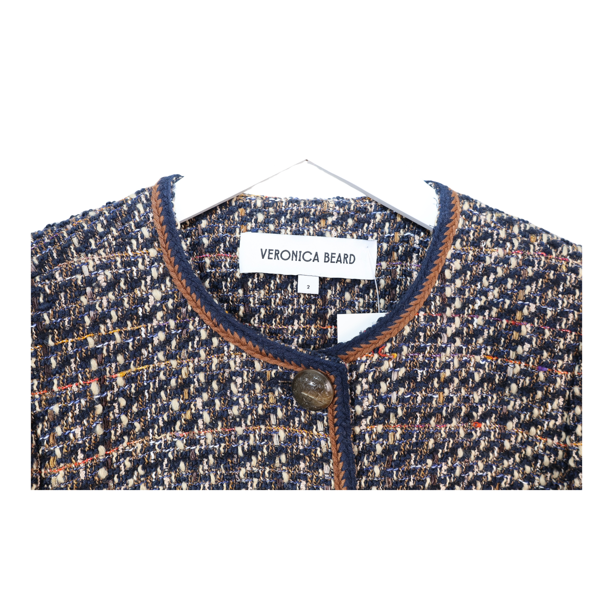 Veronica Beard Alessia Tweed Boucle Jacket