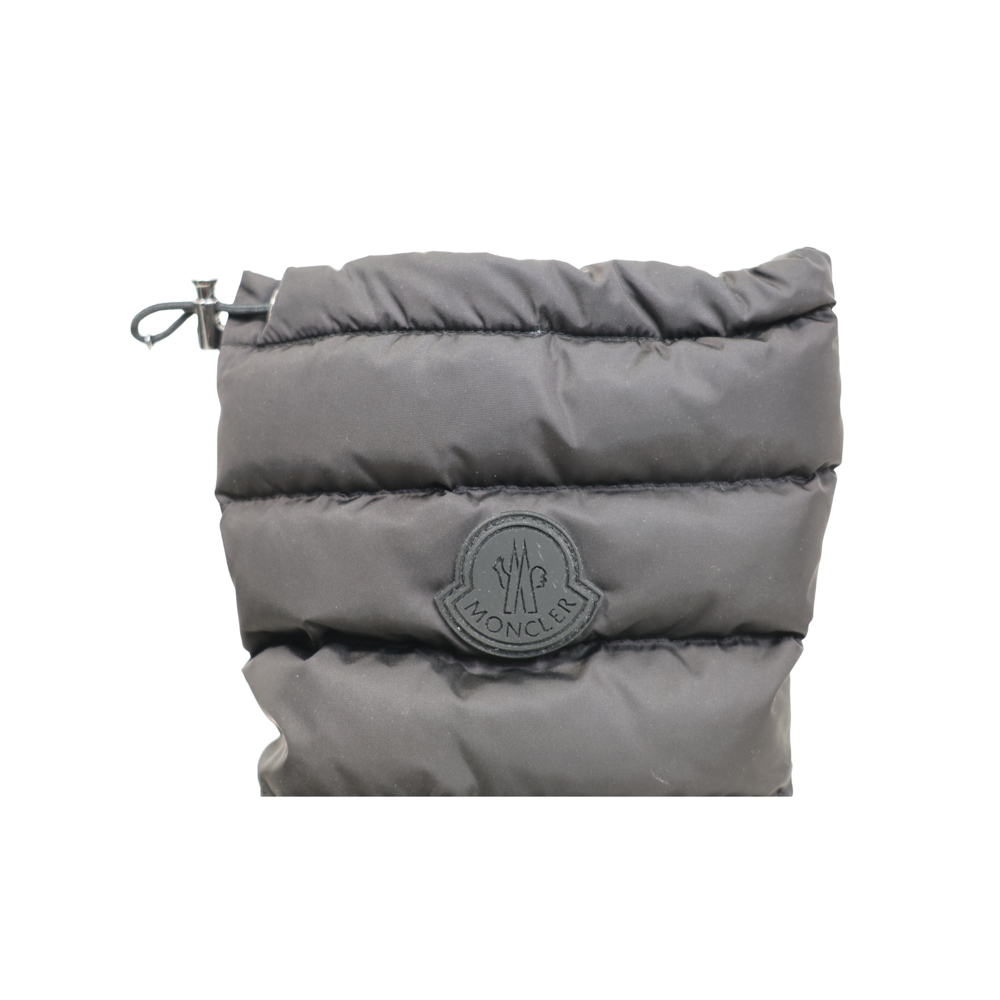 Moncler Ginette Quilted Nylon & Rubber Rain Boots (Size 39)