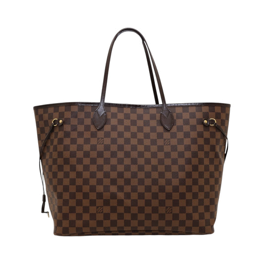 Louis Vuitton Neverfull GM Damier Ebene Tote Bag